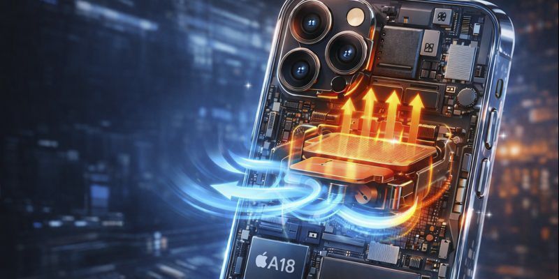 Внутри iPhone 18 Pro: полупрозрачный дизайн и революционная система охлаждения от Apple