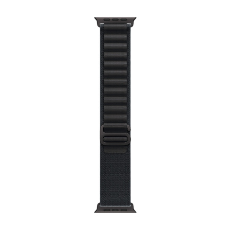 Apple Watch Series Ultra 3 49mm Black Titanium Case with Black Alpine Loop M