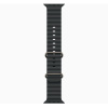 Apple Watch Series Ultra 2 49mm Natural Titanium Case with Black Ocean Band One Size